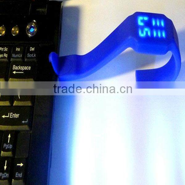 2013 Multi-function usb LED watch