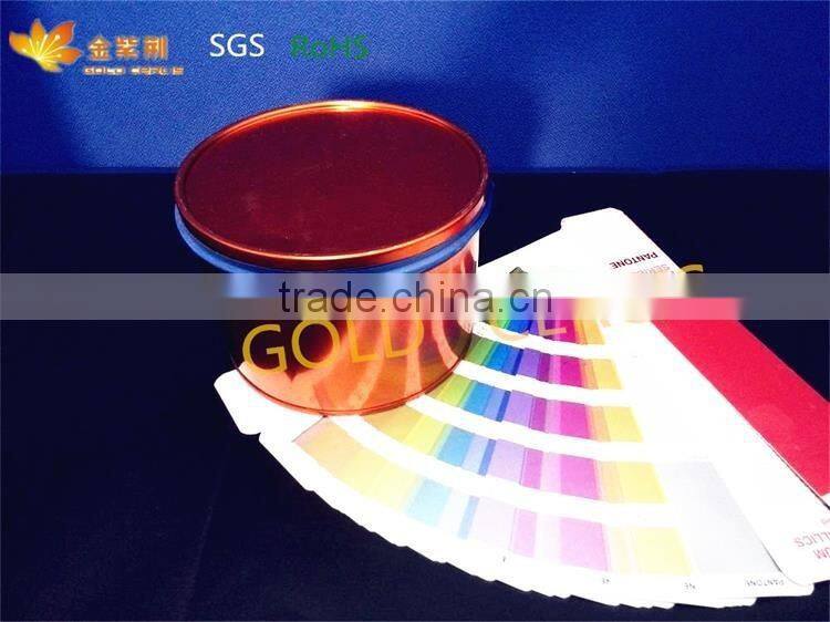 UV offset over print varnish