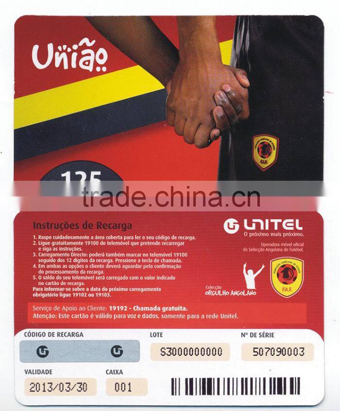 Personalized Design Magnetic Recharge Card