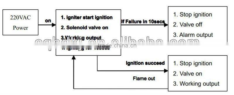High Energy Electric Pulse Igniter for gas ignition system