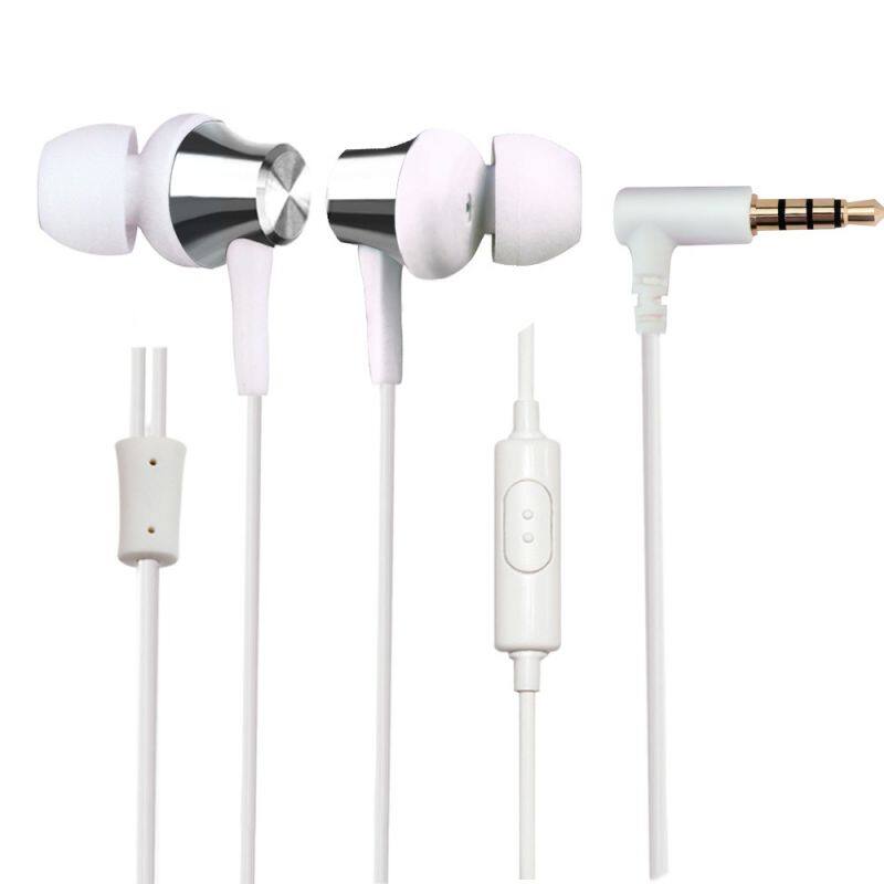 High quality stereo hi fi earphone hand free ear buds noise-canceling headphones for 3.5 mobile phone