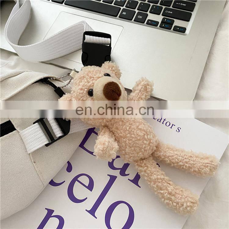 Trendy brand crossbody bag sports wild chest bag hip-hop one-shoulder female student waist bag