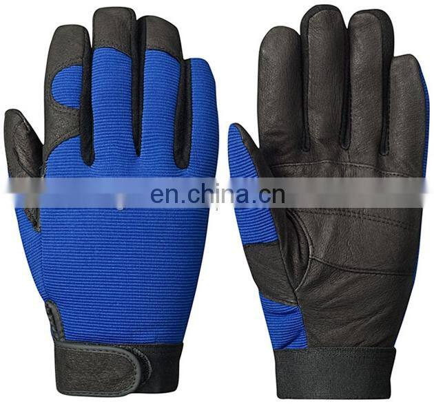 Custom Impact Protective Hands Mechanic Gloves for Oil and Gas Industries, Non-Slip Gloves