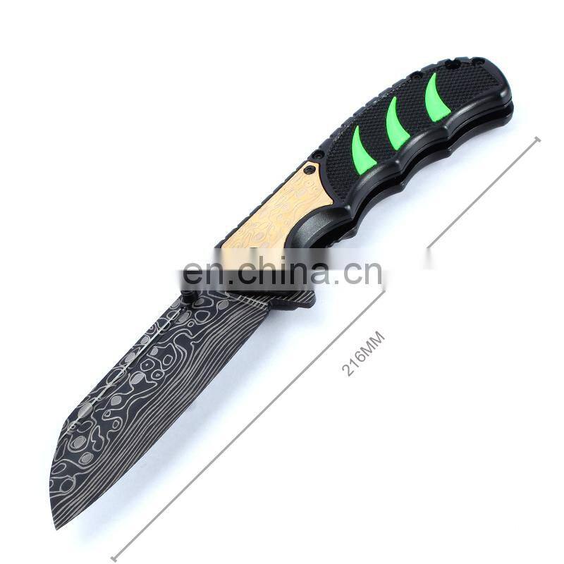Wholesale Plastic handle outdoor folding knife
