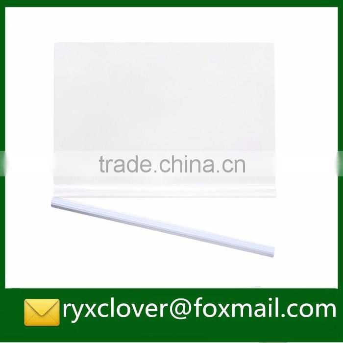 Colorful PP plastic clear clip report cover/book cover