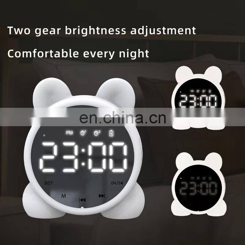 Smart Digital alarm clock with countdown timer desk Table Clock for Bedroom office desktop despertador reloj logo custom