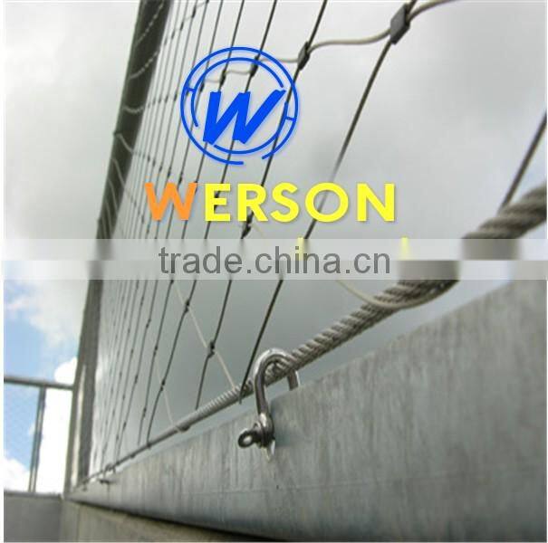 X-TEND cable mesh ,Flexible stainless wire mesh for balustrade,security and wall gardens,hand woven or ferruled | generalmesh