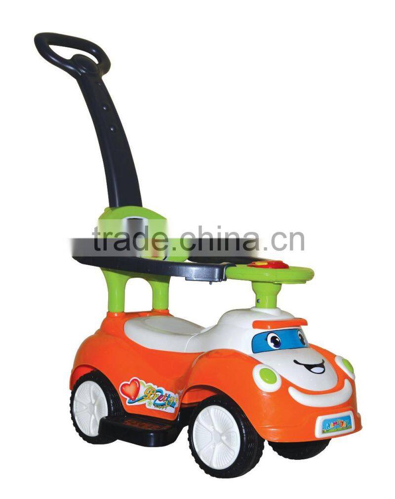 Hor Sale Kids Plastic Toy Ride On toy Car With Push Bar BM83-60Q