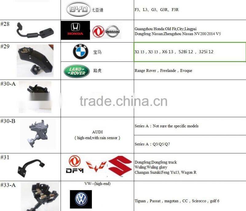 Sale well Metal car bracket Toyota/Nissan/Ford/Hyundai/Buick