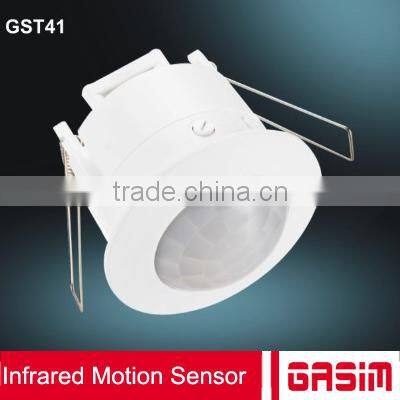 Ceiling mounted garage door infrared sensor switch