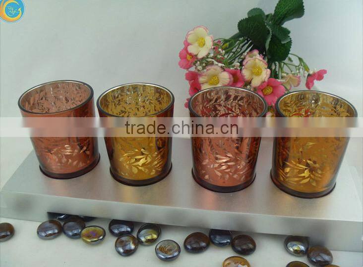 love glass candle holder for gifts lover day home decor wedding decoration