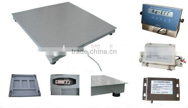 nICE Electronic truck scale with printing function in Shanghai 1000kg scale Scales range from 20kg to 200Ton