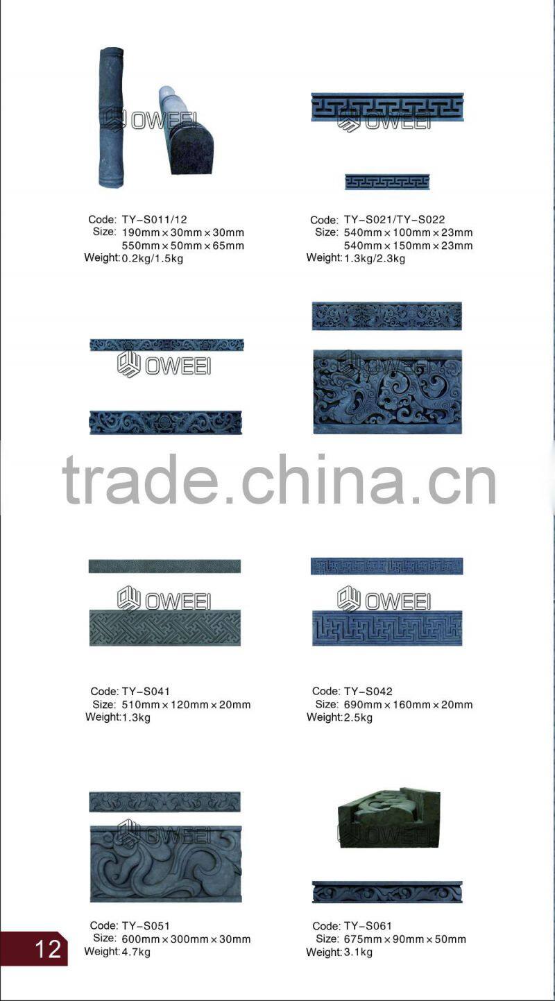 hot selling customized fashion traditional natural Non-Slip archaize brick