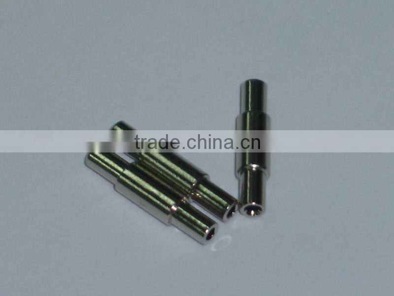 Electronic connector pin terminal