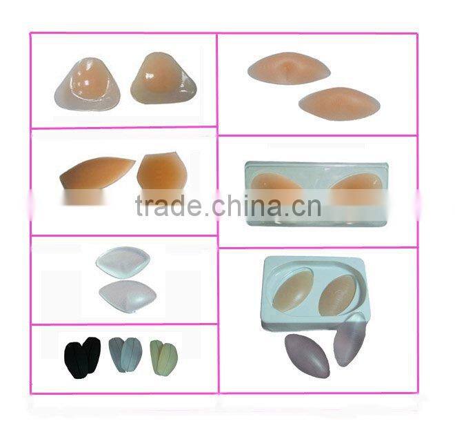sexy full cup silicone breast enhancer silicone bra pad fake breast