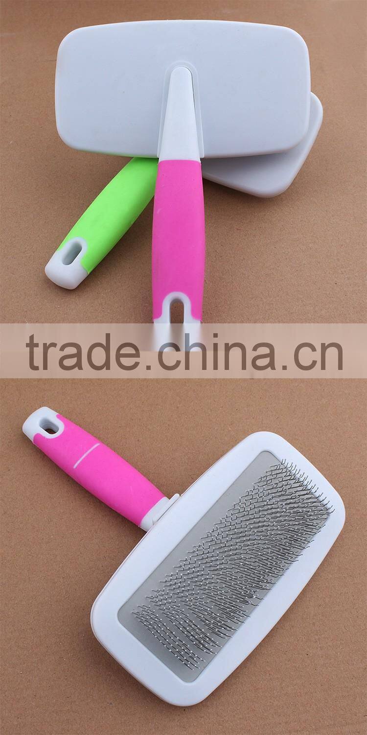 Cat Hair Grooming Slicker Comb Gilling Brush Quick Clean Tool Pet