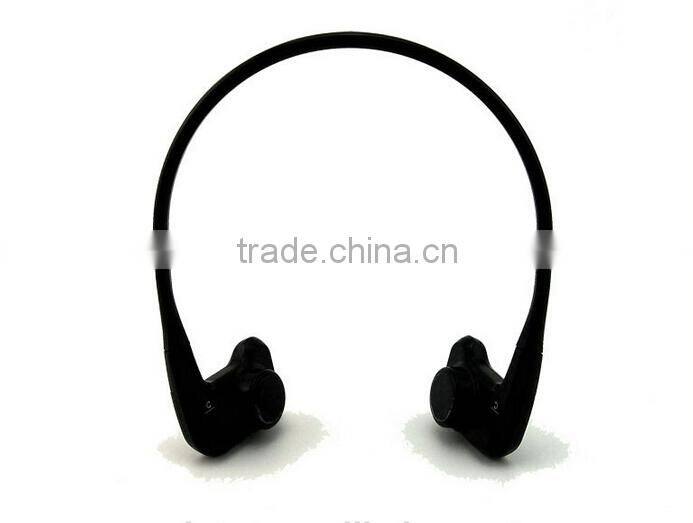 Super Advanced Bone Conduction Bluetooth Headset Mp3 Player with 8GB Memory and 10M Waterproof