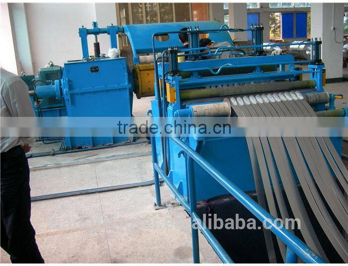 coil line for decoiling slitting and recoiling