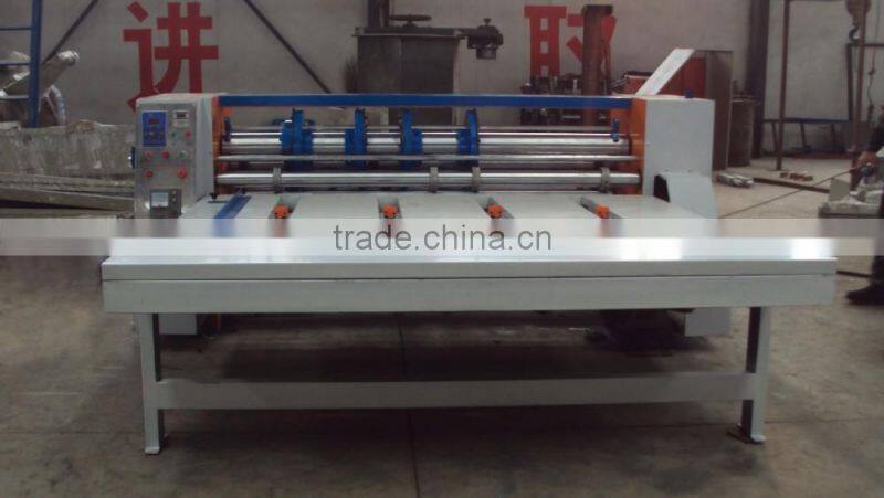 chain feeding carton slotting machine