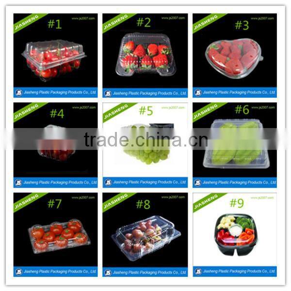 high quality fruit clamshell packaging for 4 PCS peach