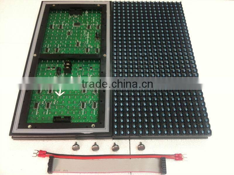 RGX P10 Blue color led moving message