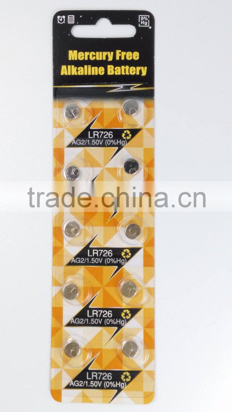 AG ag3 LR41 384 392 button cell battery