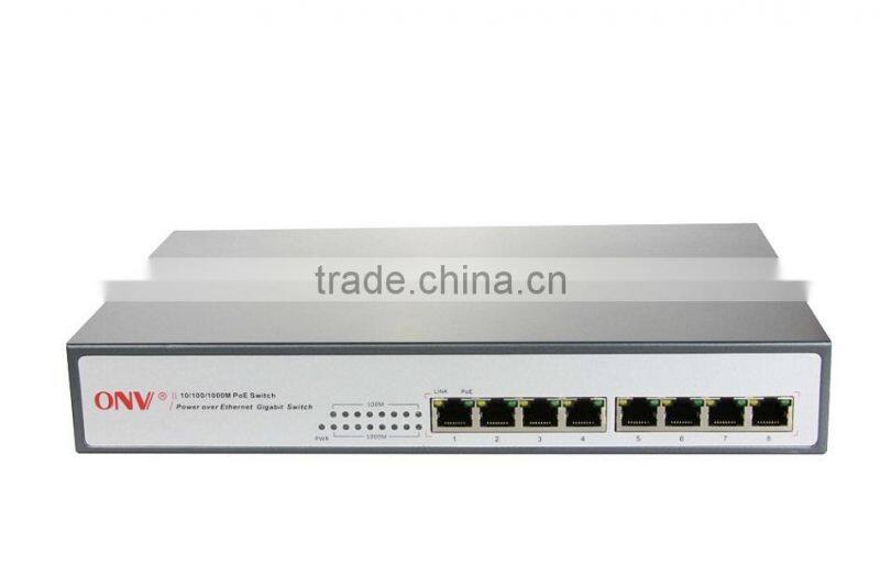 SWITCH,SMART,,POE,8 PORT,1-8 Port support PoE (15.4Watts per port)