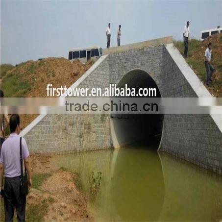 Hot dip galvanized Corrugated steel drain pipe