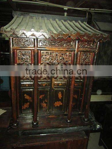 small handicraft ancient buddhist house