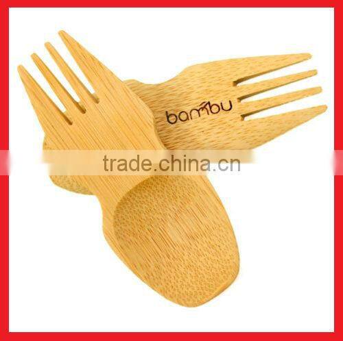 Bamboo appetizers spoon