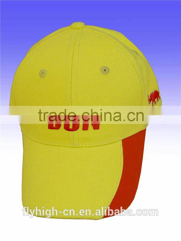 Custom Logo Red Color Cotton Fashion Cute Caps