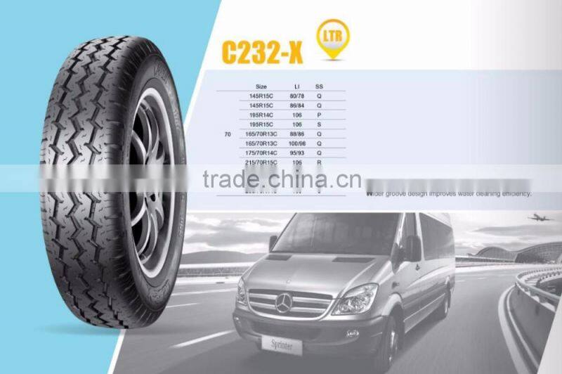 high performance durun light truck tire 165R13C-8PR