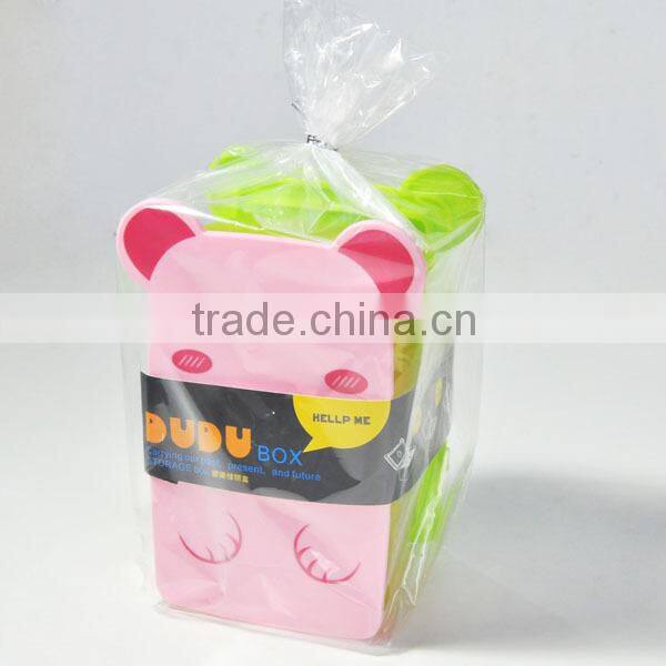 Portable outdoor plastic multi storage box