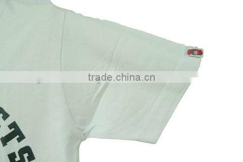 Products Bros Baby Lion Head Unisex Cotton Printed Short Sleeve White Tee Shirt For Summer