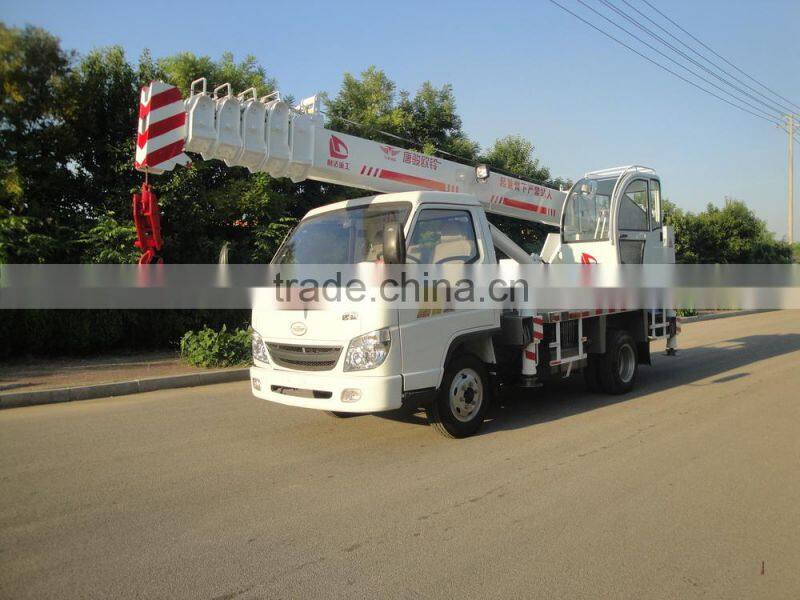 hydraulic truck mounted crane /crane truck