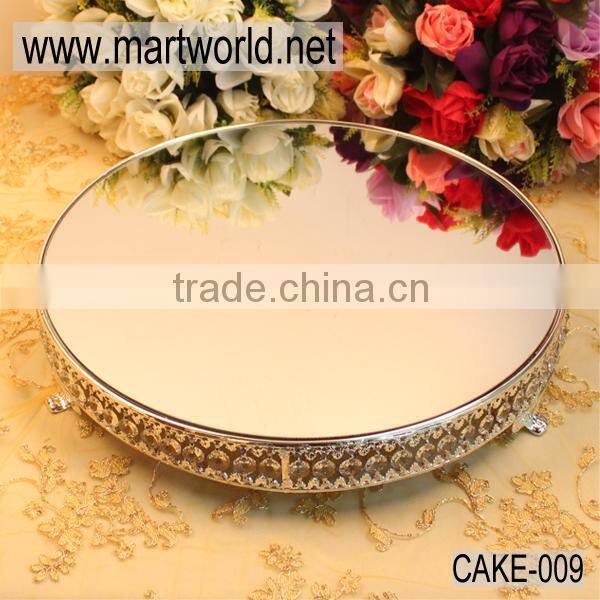 Whole sale cake stand for wedding decoration,crystal wedding cake stand wedding decoration(CAKE-009)