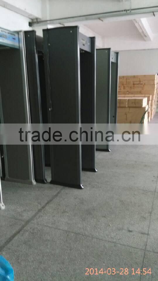 manufacturer of Door Frame Walk Through Metal Detector for school security check