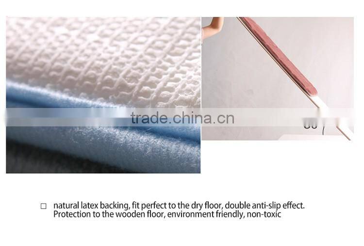 Thick Coral fleece memory cotton living room floor rugs of super soft and gentle feet touching