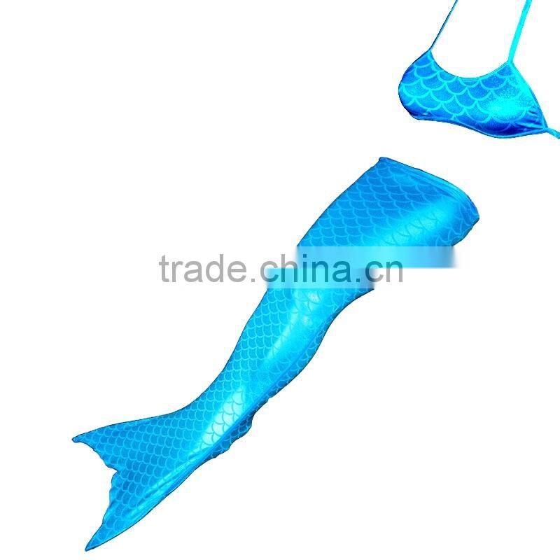 fashion design best quality swimming mermaid tail monofin