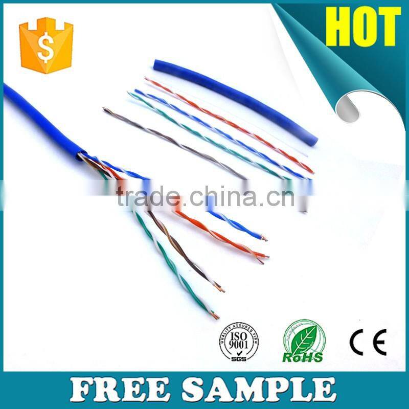 Bare copper pass fluke test Cat6 utp cable /UTP cat6