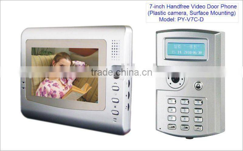 New Arrival High Quality 10"inch apartment video door phone