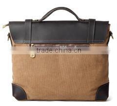 hot sale men's canvas conference bag laptop bag