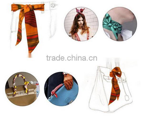 2015 newest design multi colors multi wear ways scarves, hair accessries