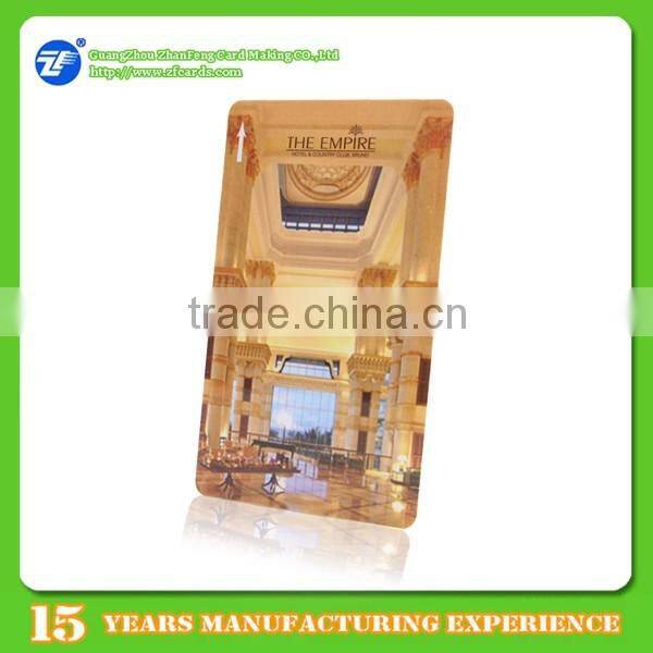 standard size smart card f08 rfid chip hotel lock card