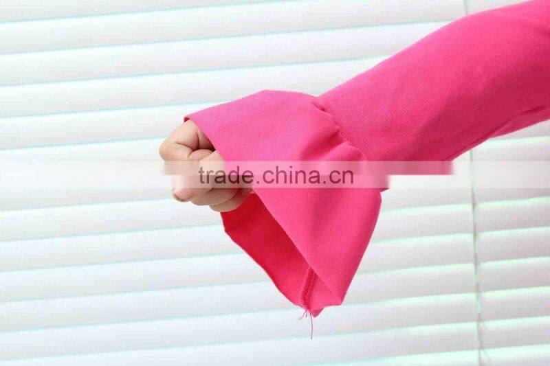 Wholesale childrens boutique clothing 2016 kids girls long sleeve dress ruffle clothes baby flower print sets prisnickety remake