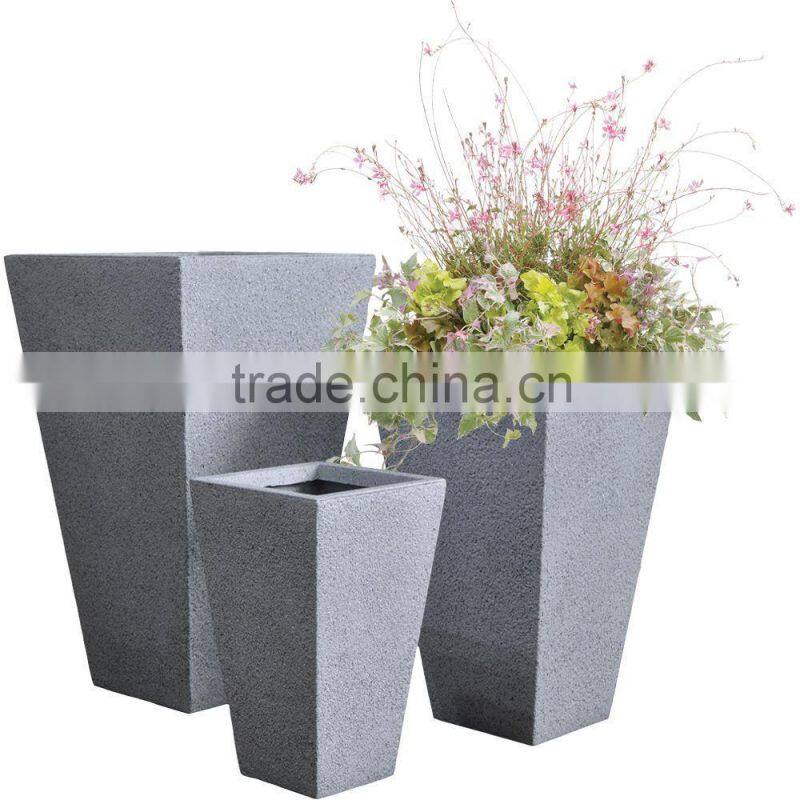 Fiber terrazzo pots - Handmade - Made in Vietnam