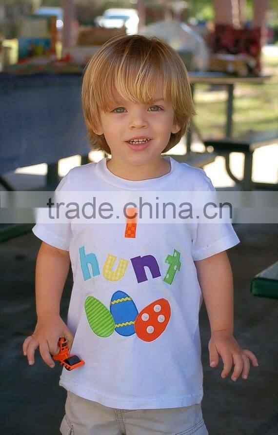 Wholesale casual t shirt & shorts design printed cotton childrens tee shirt for boys