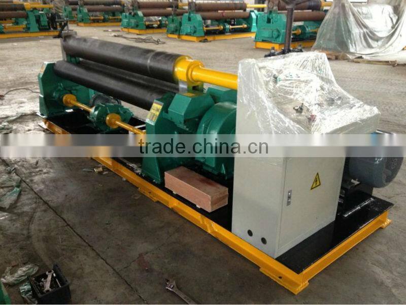 W11 three roller coiling machine 3 roller bending machine/ rolling machine machine tool