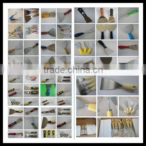 Plastic handle putty knife,Stainless steel blade tools