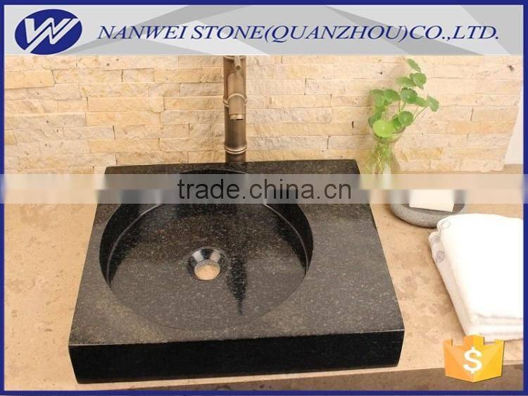 Natural marble stone sink for bathroom